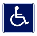 Calcomaní­a Para Discapacitado